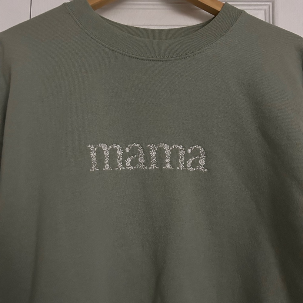 Gildan Sage Green Sweatshirt
